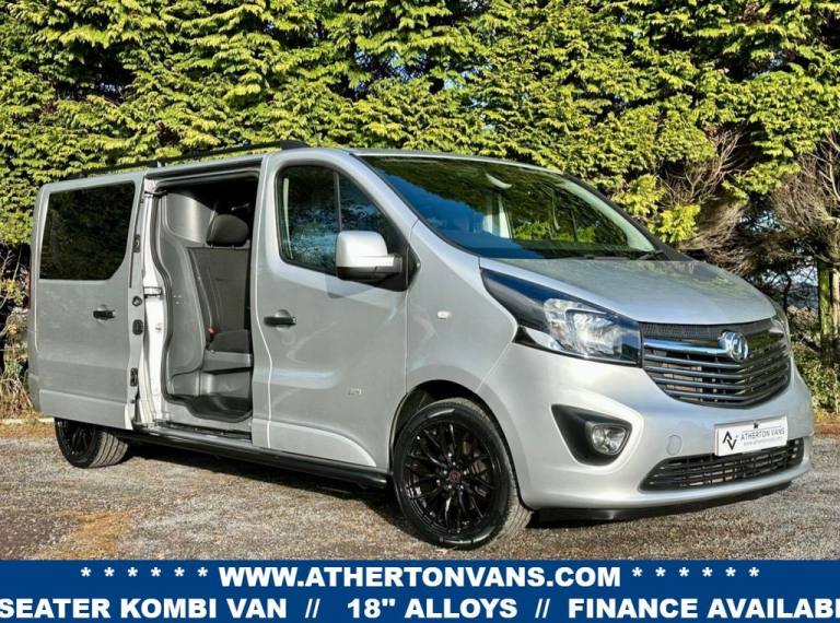 2018 Vauxhall Vivaro 1.6 CDTi 2900 BiTurbo LIMITED EDITION NAV Crew Van Double Cab 5dr Diesel Ma ...