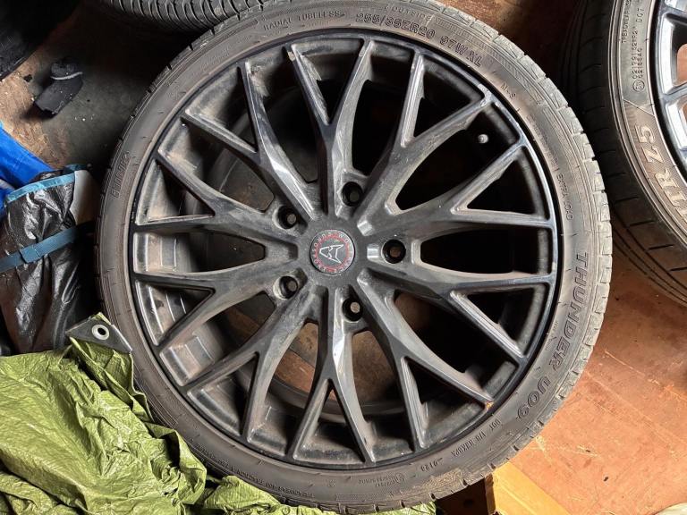  Wolfrace Eurosport Aero 20" Alloys + 255/35 ZR20 Tyres