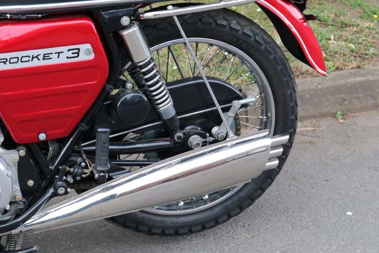 BSA A75 Rocket 3 MK1 1969 Ground up $20,000 restoration.