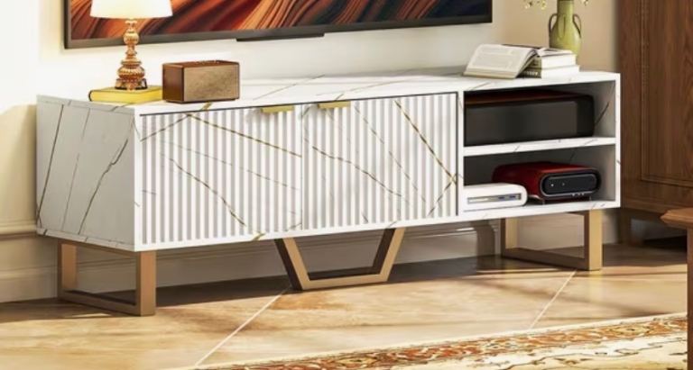 Tv unit white