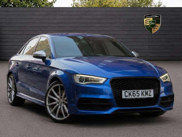 2015 Audi S3 2.0 TFSI S Tronic quattro Euro 6 (s/s) 4dr (Nav) SALOON Petrol Automatic