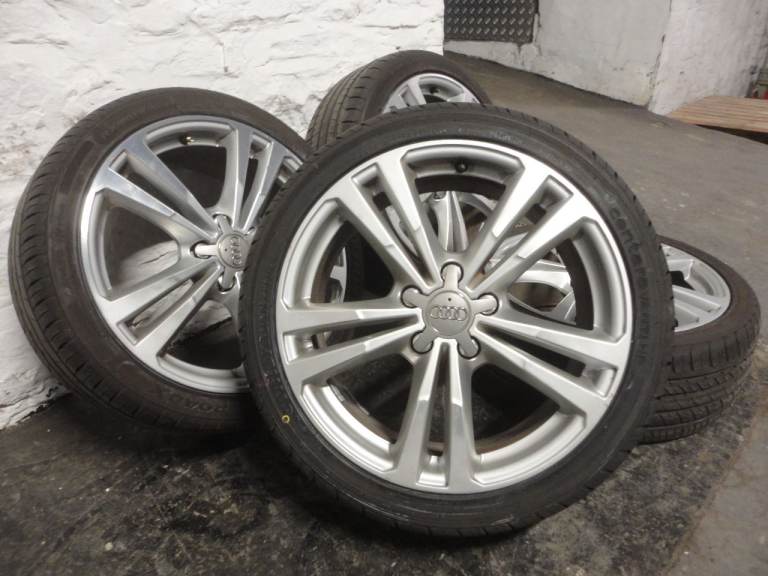 GENUINE AUDI A3 18 INCH ALLOY WHEELS 5x112 AUDI WHEELS