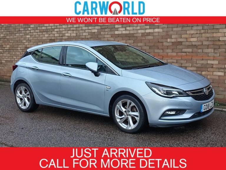2018 Vauxhall Astra 1.4i Turbo SRi Hatchback 5dr Petrol Manual Euro 6 (150 ps) Hatchback Petrol M...