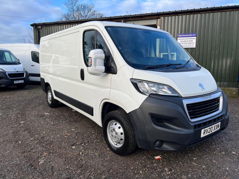 2020 Peugeot Boxer 2.2 BlueHDi H1 S Van 140ps swb transit fiat ducato Citroen relay PANEL VAN Die...