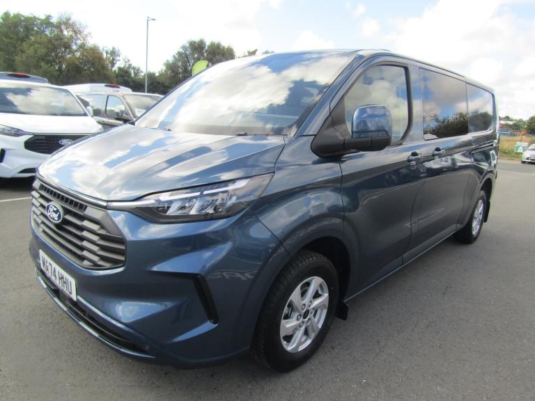 2024 Ford Transit Custom 2.0D EcoBlue 136ps H1 Double Cab Van Limited - SAVE  VS NEW LIST Crew Bu...
