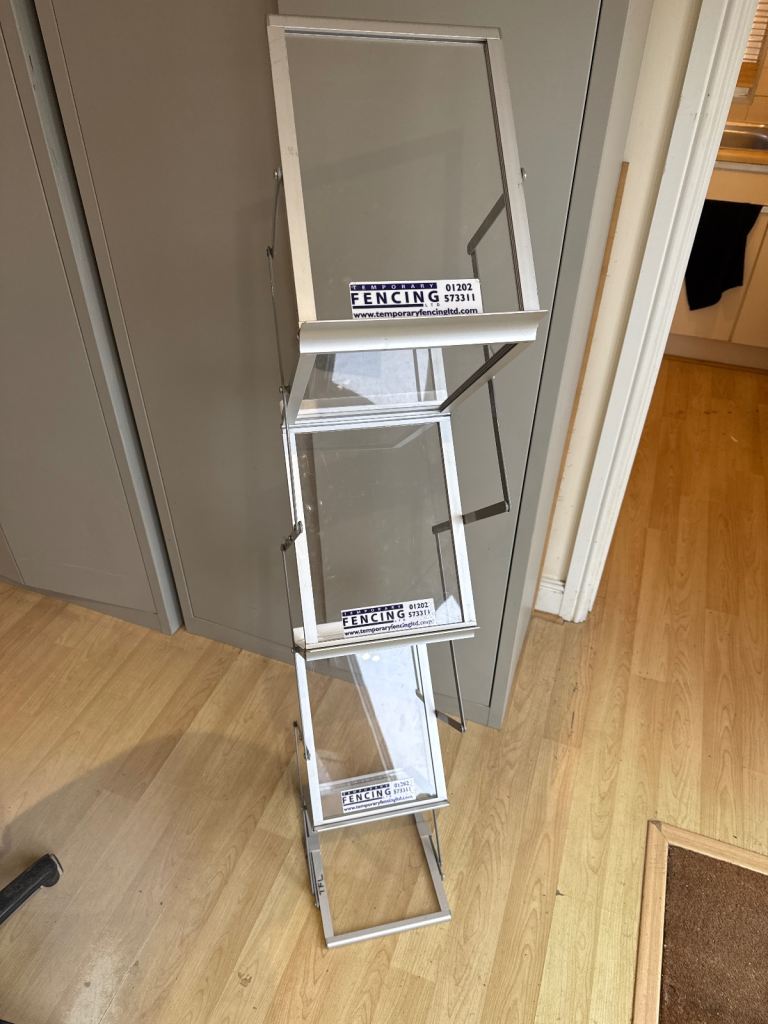 Exhibition Leaflet Holder