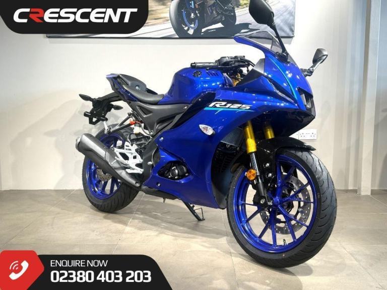 YAMAHA YZF-R125 2026 MODEL IN ICON BLUE - BRAND NEW - IN STOCK NOW !