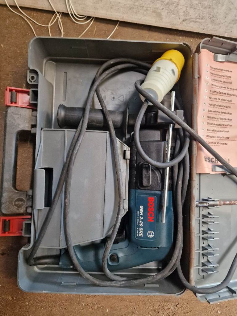 Bosch GBH 2-20 RVE Rotary Hammer Drill with Case