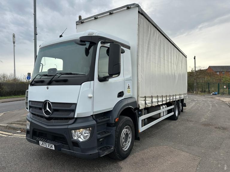 2021 Mercedes-Benz ANTOS 2530 6x2 Curtainsider MOFFET