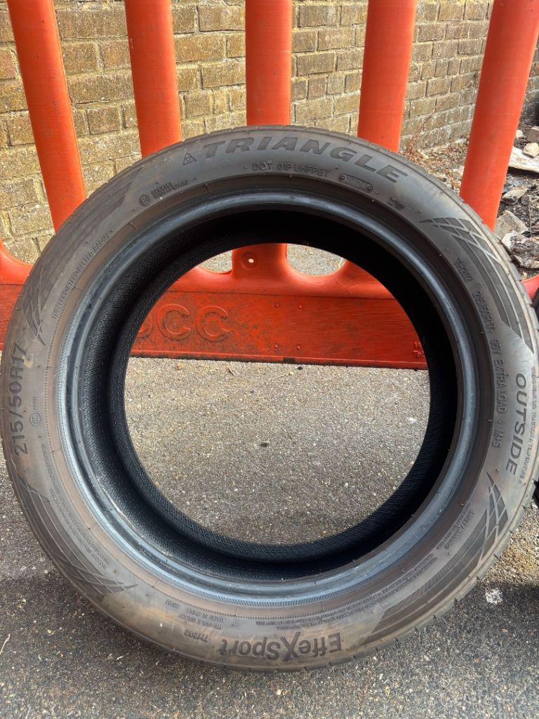 2 Traingle tyres (Part Worn)