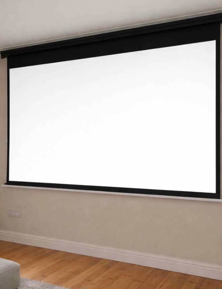 100" in motorised projection screen (92/233cm wide) very heavy duty excellent 