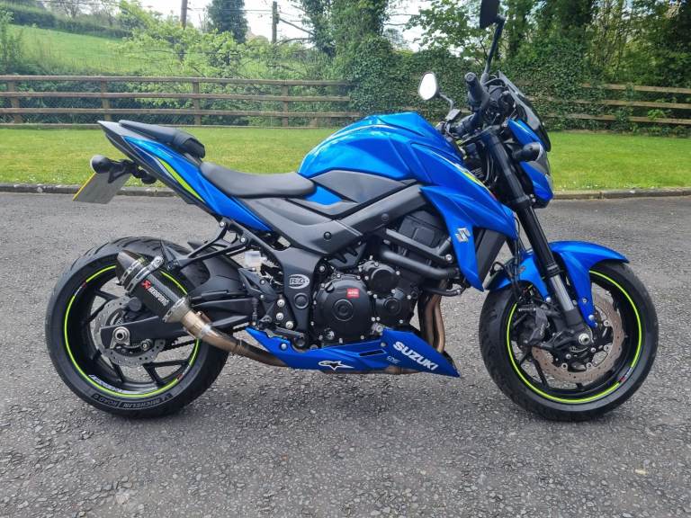 Suzuki Ecstar GSXS 750cc Y AL9 - Blue - low miles - FULL MOT - Like New Condition