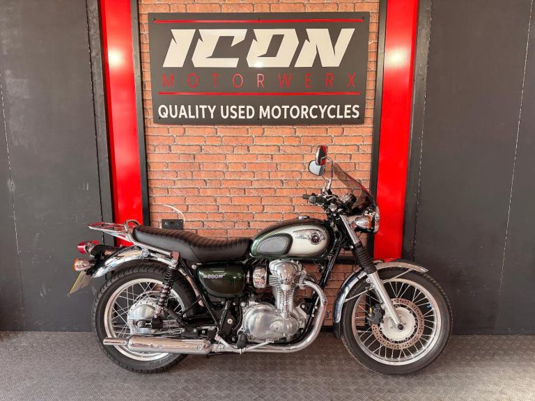 2011 Kawasaki EJ 800 ABF W800 low miles clean example