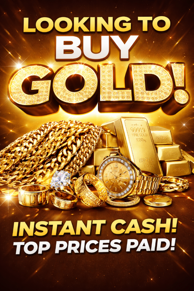 Gold items wanted. Jewellery necklace rings etc