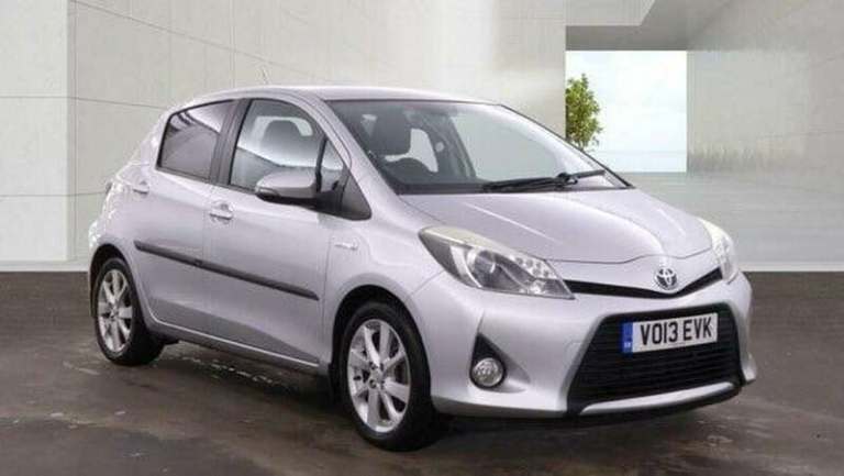 2013 Toyota Yaris 1.5 VVT-h T Spirit CVT Euro 5 5dr HATCHBACK Hybrid Automatic