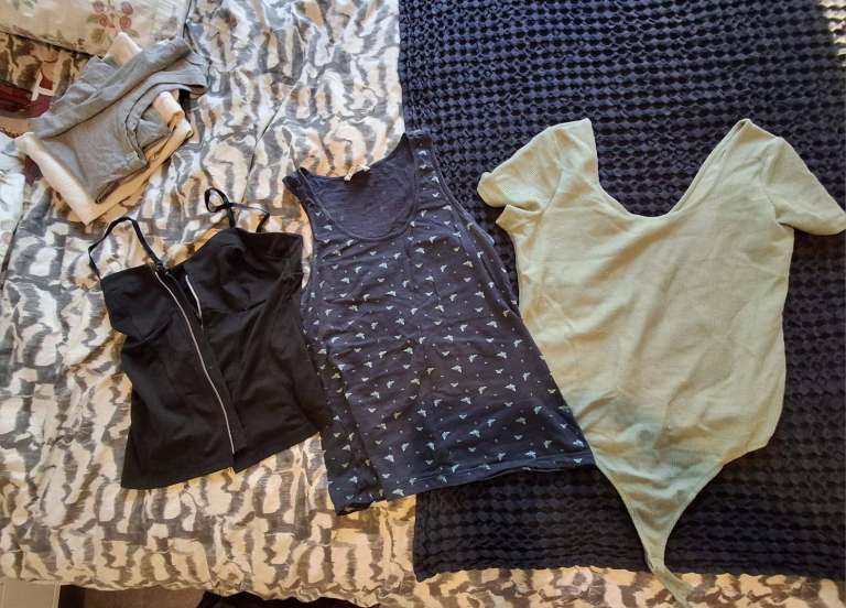 Women’s clothes bundle – 100+ items. Size 16, couple of items sizes 14 & 18. £150.