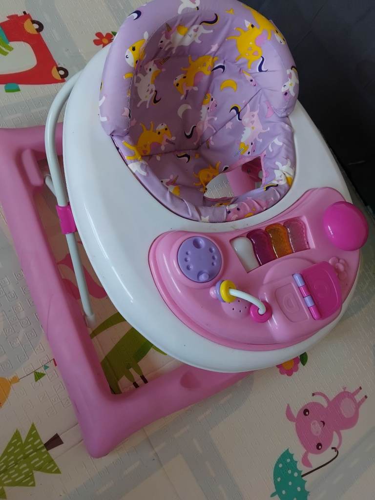 Pink Baby Walker 