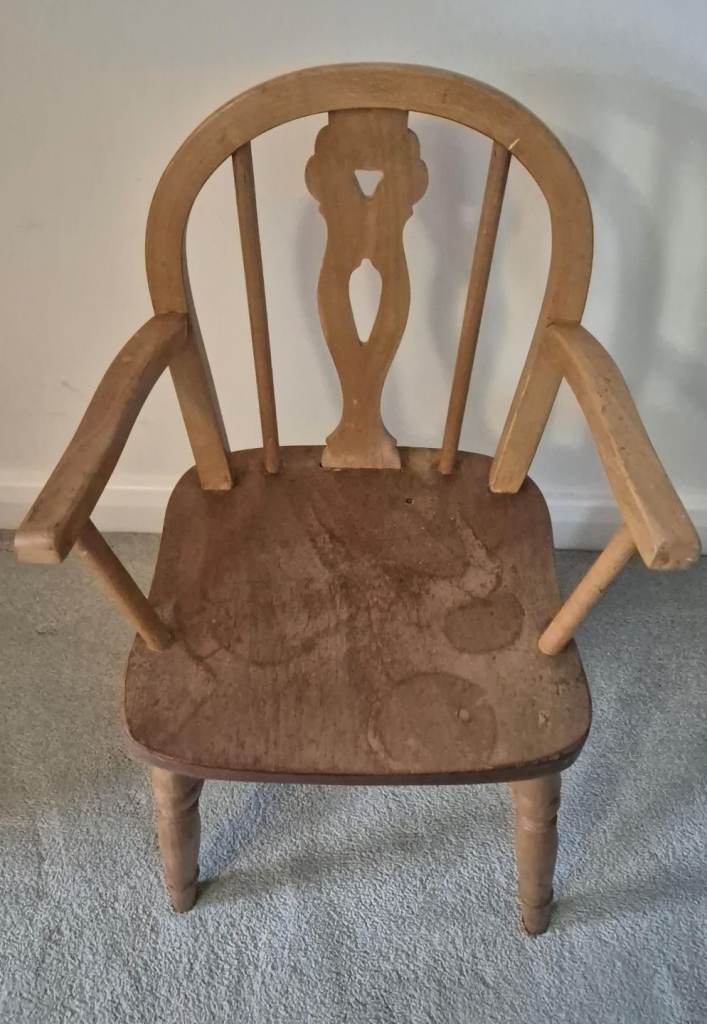 Wooden Children's Chair