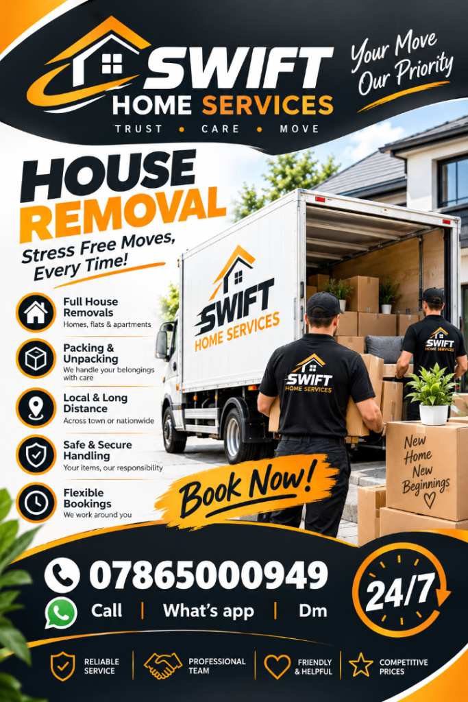 WASTE CLEARANCE HOUSE REMOVAL PACKING UNPACKING CHEAP & LOCAL MAN WITH VAN PROFESSIONAL24/7SAME DAY