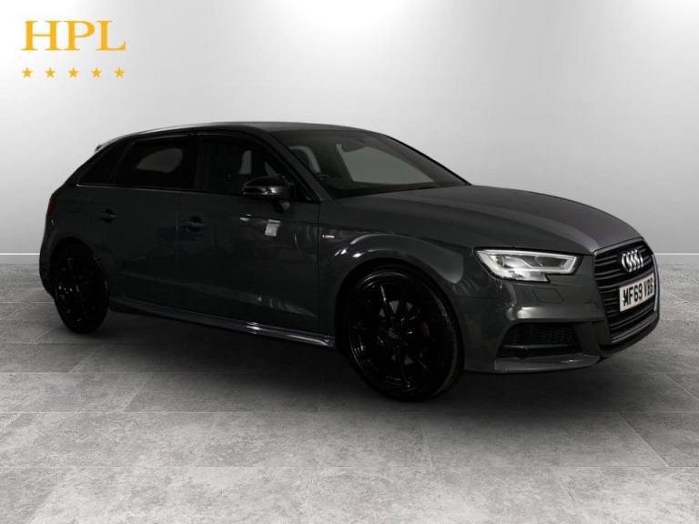 2019 69 AUDI A3 2.0 TDI 35 BLACK EDITION SPORTBACK 5DR DIESEL S TRONIC EURO 6 (S