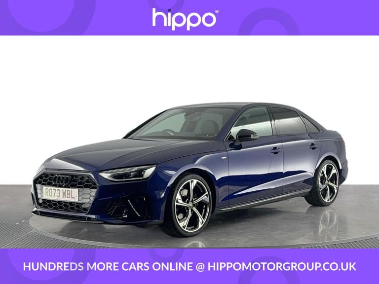 2023 Audi A4 2.0 TFSI 35 Black Edition Saloon 4dr Petrol S Tronic Euro 6 (s/s) (150 ps) SALOON Pe...