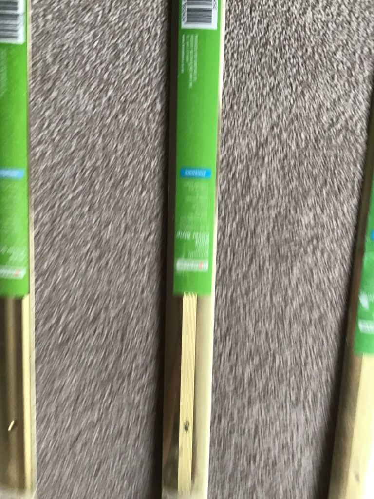 DOOR METAL THRESHOLD STRIPS GOLD COLOURED - NEW- POST OR COLLECT SURREY