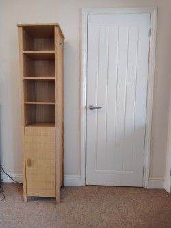 Free - tall bathroom storage cupboard