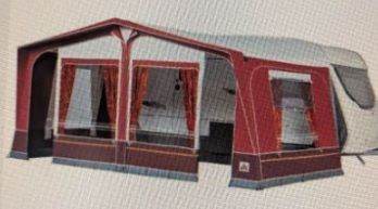 Caravan Awning Dorema Tag Size 12 or 925 cm to 950 cm LIKE NEW