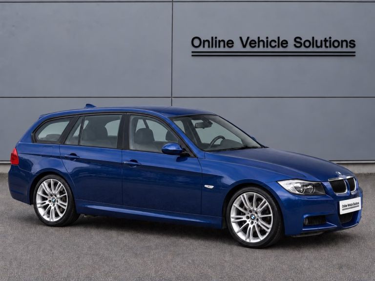 LEFT HAND DRIVE BMW 320d M SPORT 2.0 DIESEL TOURING/ESTATE 2006 [06] BLUE LHD