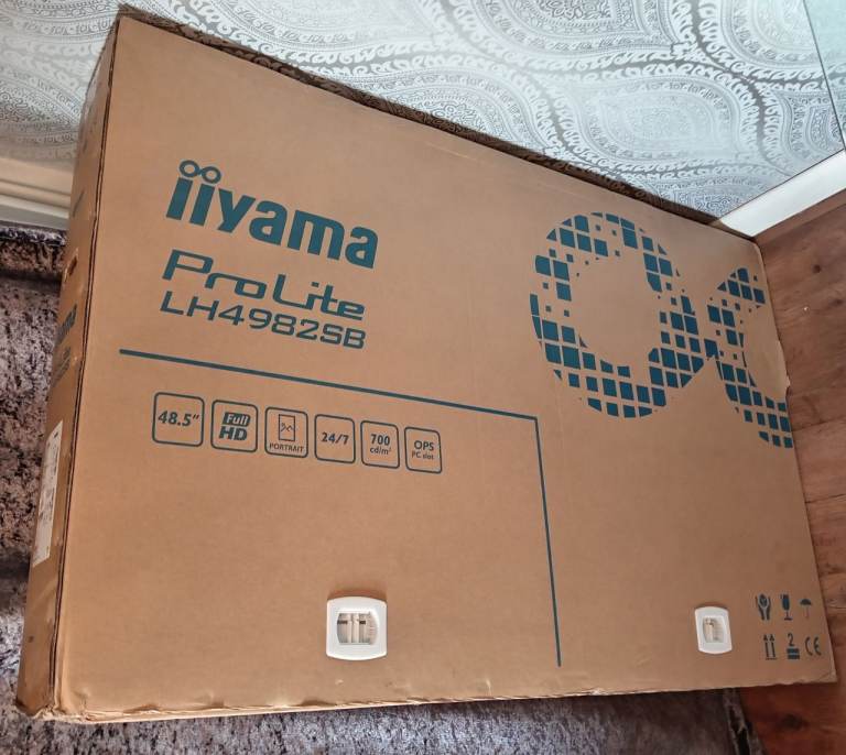 iiyama ProLite 49" Full HD LED - BACKLIT LCD DISPLAY