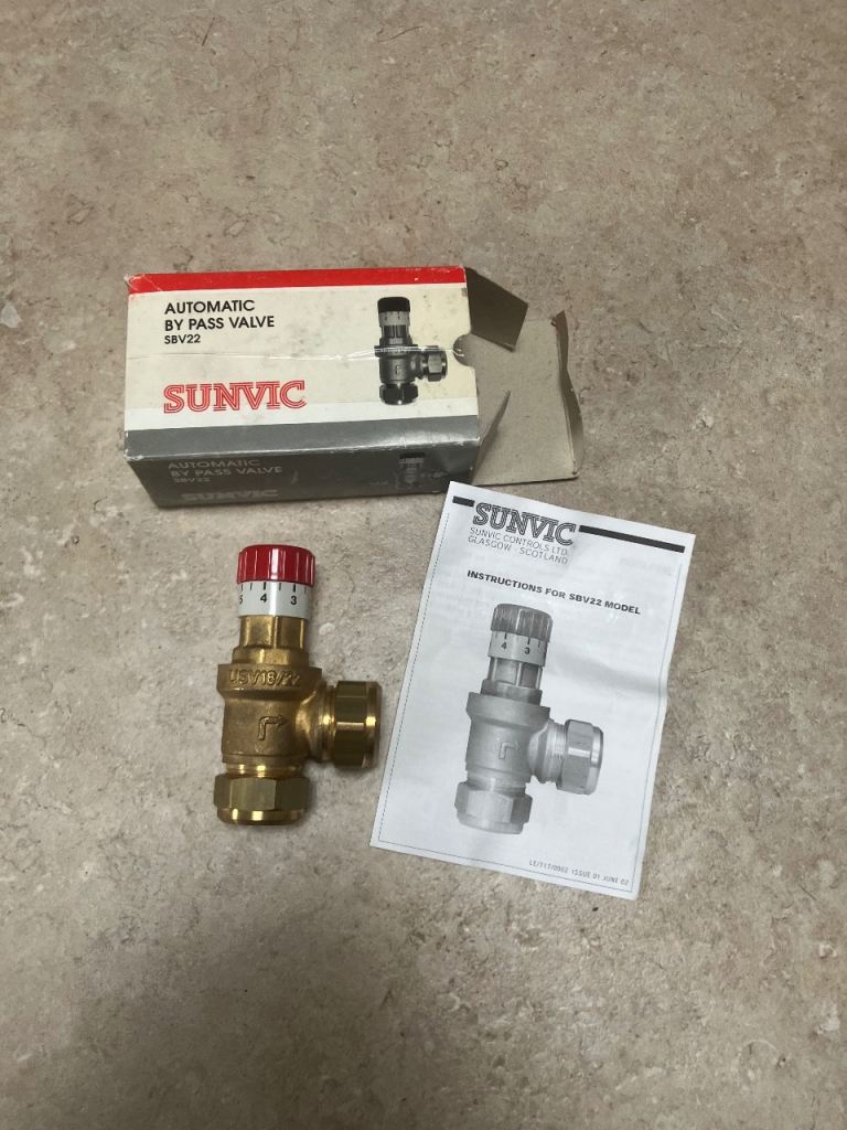 Automatic By Pass Valve by Sunvic SBV22