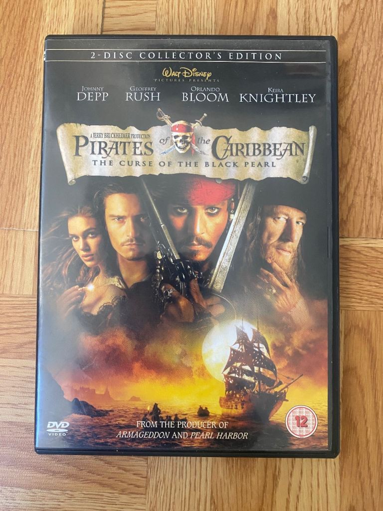 Pirates of the Caribbean…. Dvd . 