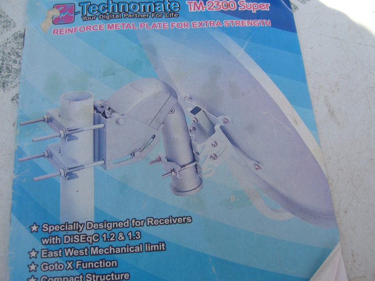 Satellite motor technomate DISEqC 1.2 & 1.3  