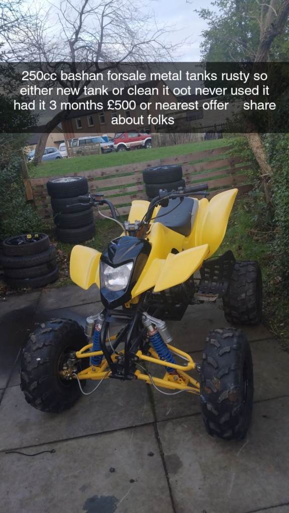 250cc bashan quad