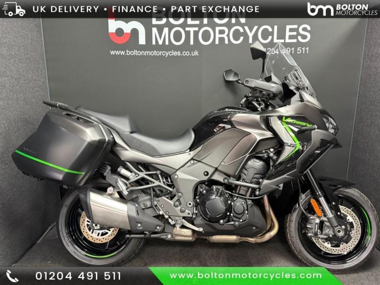 Kawasaki KLZ1100 Versys Tourer Ex-Demo Motorcycle Grey