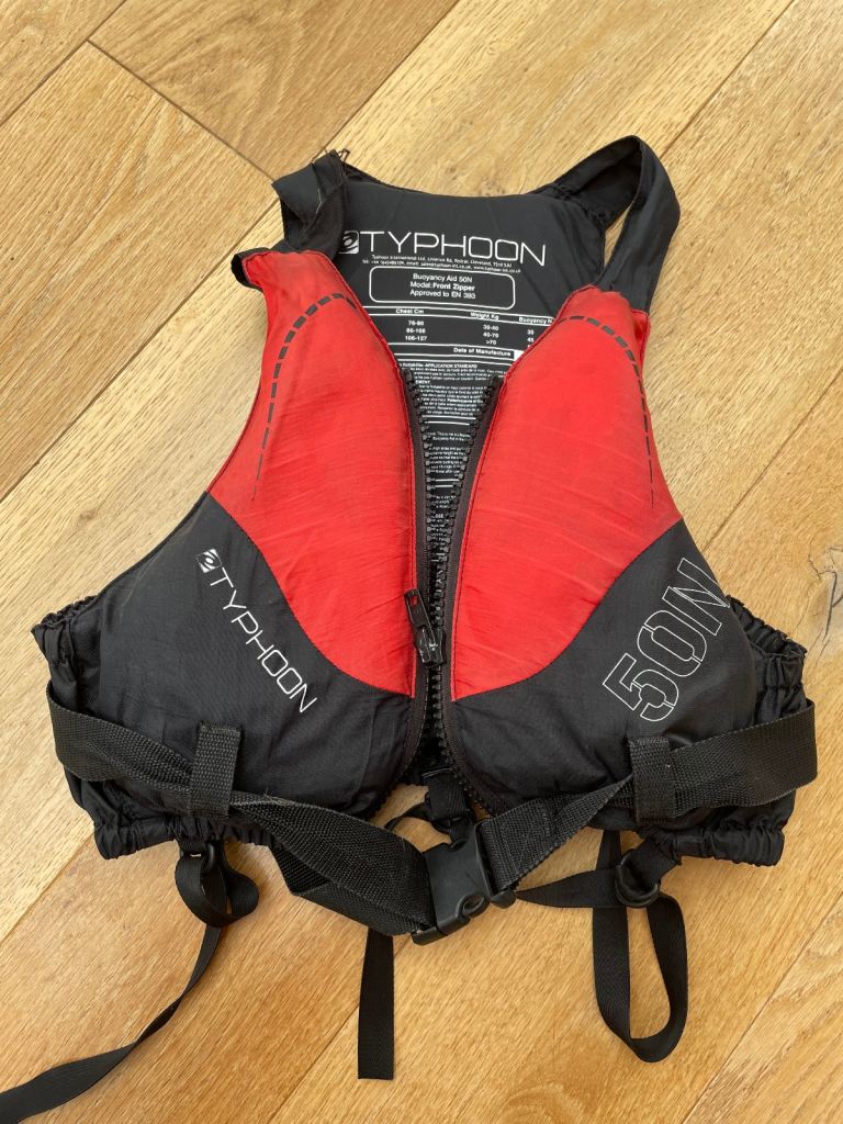 Kid buoyancy aid  Typhoon 50N front zipper