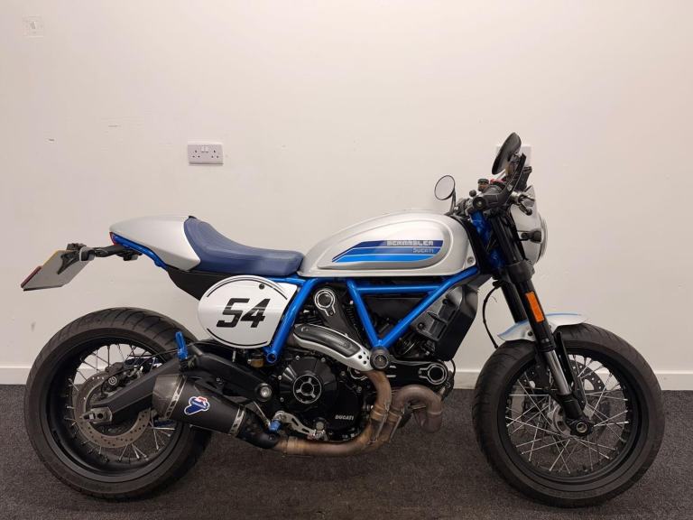 DUCATI SCRAMBLER CAFE RACER ** TERMIGNONI - WARRANTY - 12 MONTH MOT ** 