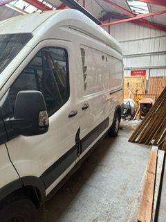 Breaking Ford Transit 