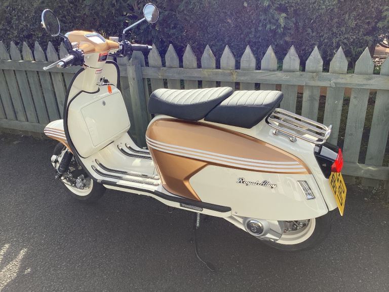Royal Alloy GP125SE, may swap Vespa.