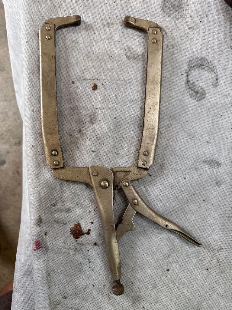 Good Condition Metal Locking Pliers Clamp