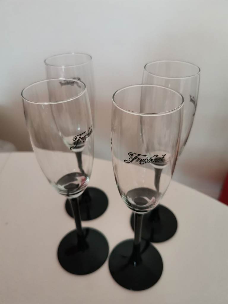 Vintage Champagne Flutes FREIXENET Spain