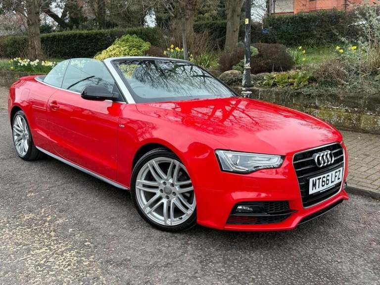  Audi A5 Cabriolet 2.0 TDI S line Special Edition Plus Convertible 2dr Diesel Multitronic Euro Co...