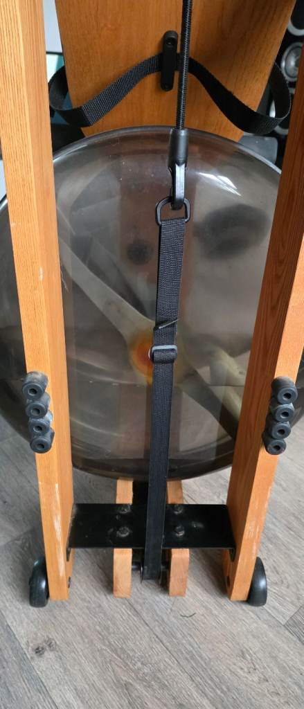 WaterRower S4 Rowing Machine with Performance Monitor + Bluetooth ComModule