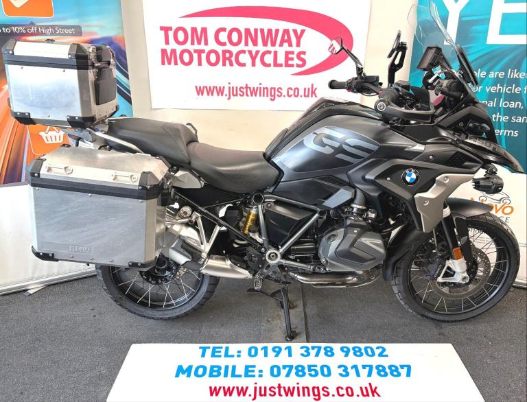 BMW R1250GS TE TRIPLE BLACK, 2021(21), 1 OWNER, SUPER CONDITION, 53K, FSH, £7995