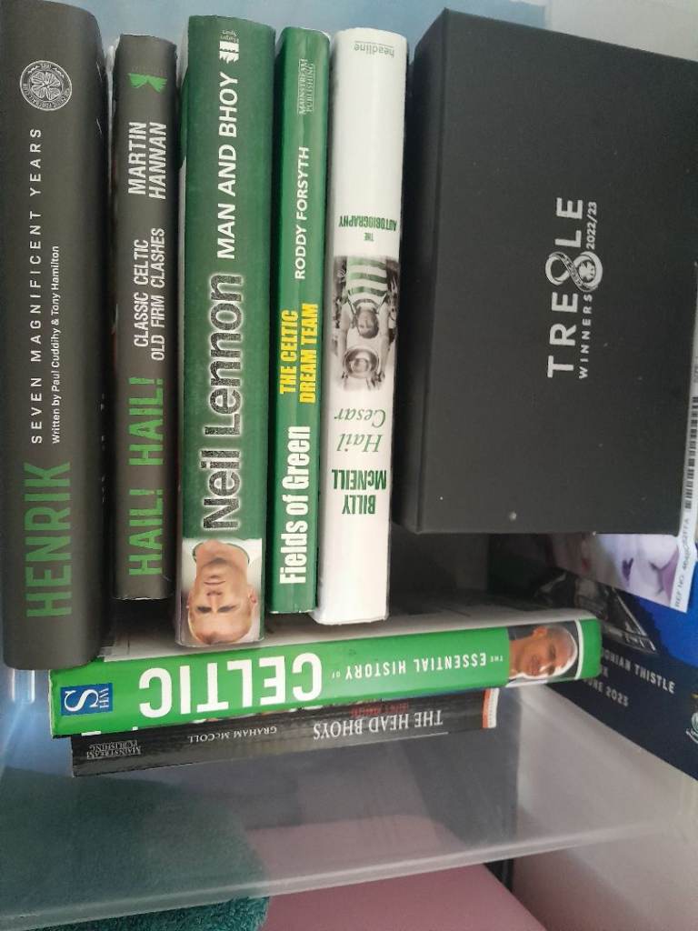 Selection of Celtic Football Books – Good Condition