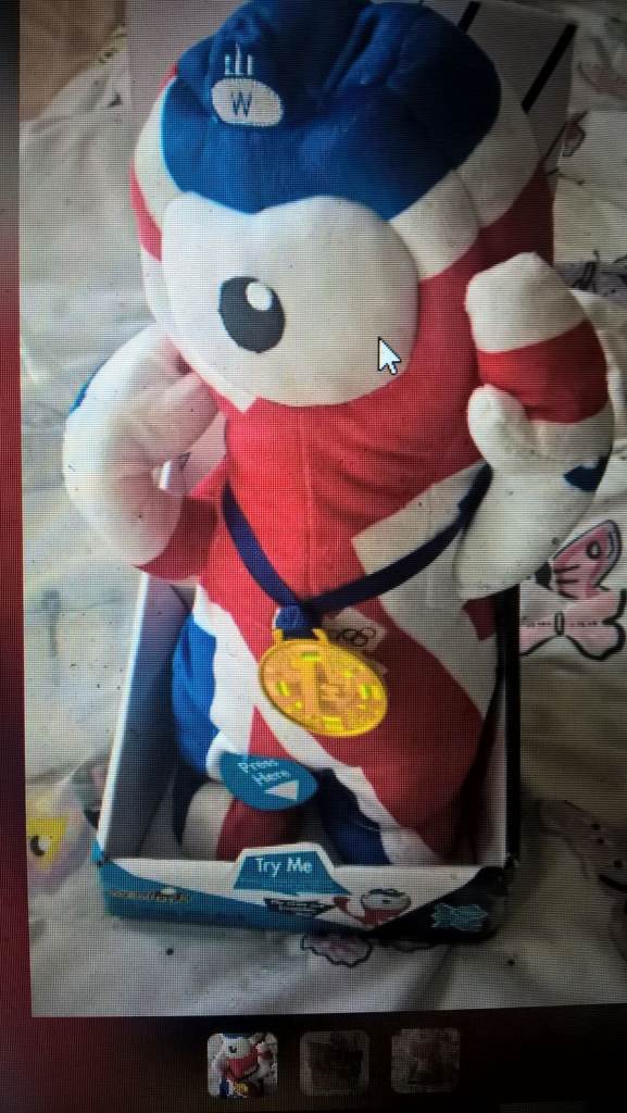 WENLOCK DANCING 2012 MASCOT RARE ITEM BRAND NEW