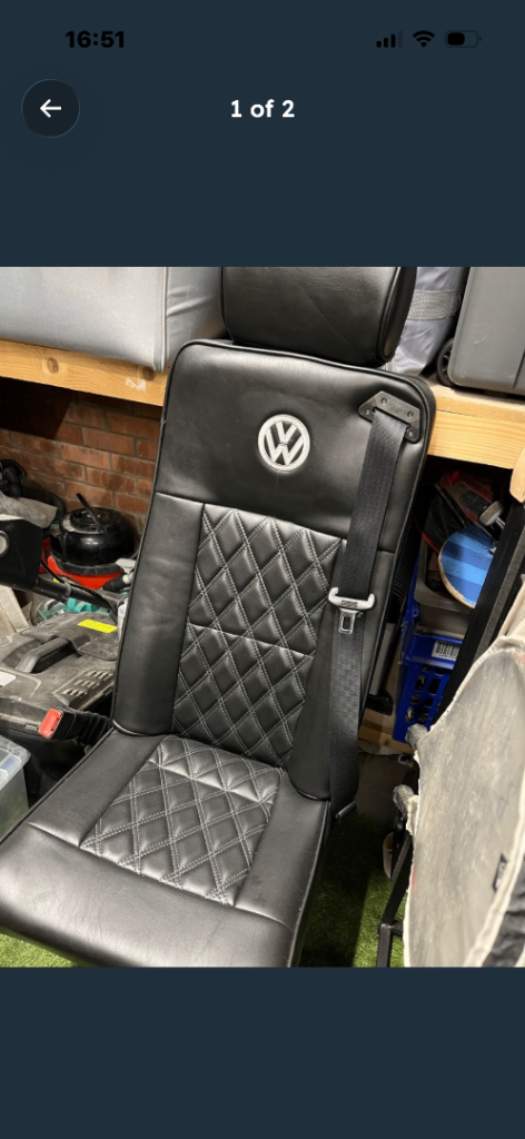 Vw camper van seat