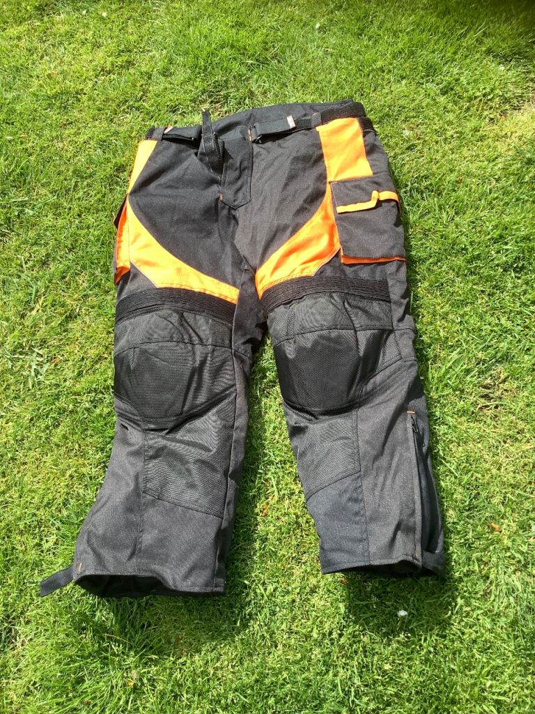 🏍️ MENS PROFIRST TEXTILE WATERPROOF TROUSERS 👖 3XL