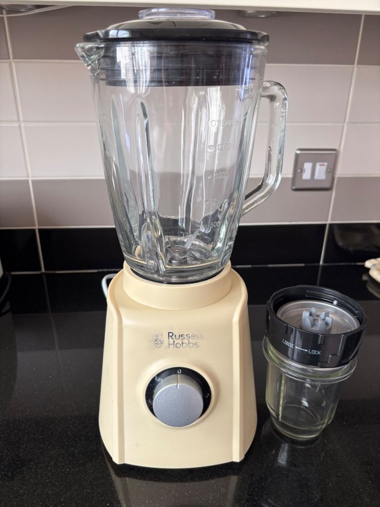 Russell Hobbs Blender with Grinder Attachment - Good Condition