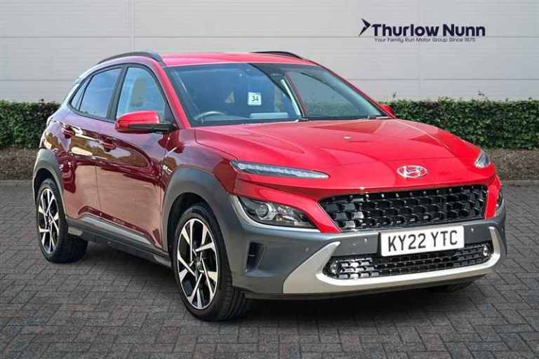 2022 Hyundai KONA 1.0 T-GDi MHEV Premium SUV 5dr Petrol Hybrid Manual Euro 6 (s/s) (120 ps) SUV H...